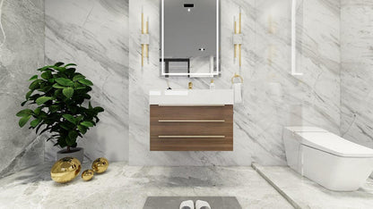 Boreal 30" Floating Bathroom Vanity