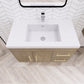 Aqua 36“ Floating Bathroom Vanity (Right Drawers)