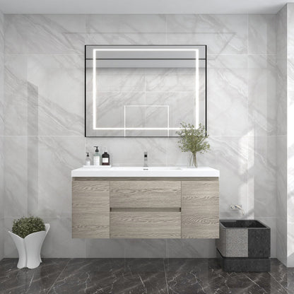 Amber 48“ Floating Bathroom Vanity