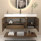 Karina 48" Fluted Floating Bathroom Vanity with Integrated Sink