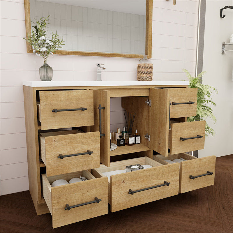 Arezzo 48" Single Sink Freestanding Bathroom Vanity