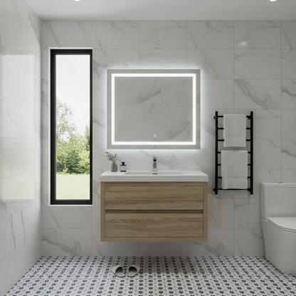 Elysia 36" Floating Bathroom Vanity36