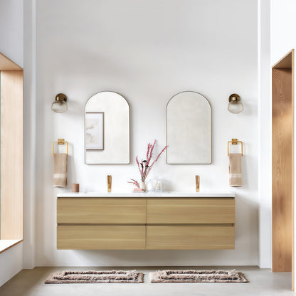 Anderson 72“ Double Sink Floating Bathroom Vanity