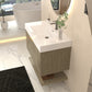 Karina 36" Fluted Floating Bathroom Vanity with Integrated Sink