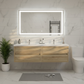 Elysia 72" Double Sink Floating Bathroom Vanity