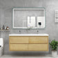 Erba 48" Double Sink Floating Bathroom Vanity