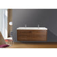 Erba 48" Double Sink Floating Bathroom Vanity