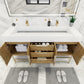 Boreal 60“ Double Sink Freestanding Bathroom Vanity