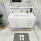 Boreal 42" Freestanding Bathroom Vanity (Right Drawers)