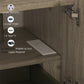 Karina 48" Fluted Floating Bathroom Vanity with Integrated Sink