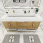 Boreal 60“ Double Sink Freestanding Bathroom Vanity