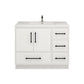 Arezzo 42" Single Sink Freestanding Bathroom Vanity (Right Side Drawers)