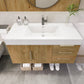 Boreal 42" Floating Bathroom Vanity (Right Drawers)