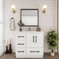 Arezzo 36" Single Sink Freestanding Bathroom Vanity (Left Side Drawers)