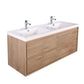 Erba 48" Double Sink Floating Bathroom Vanity