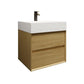 Halo 24” Single Sink Floating Bathroom Vanity