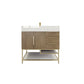Boreal 36" Freestanding Bathroom Vanity (Right Drawers)