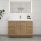 Aqua 48” Single Sink Freestanding Bathroom Vanity