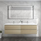 Amber 72“ Double Sink Floating Bathroom Vanity