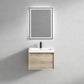 Nordic 24” Single Sink Floating Bathroom Vanity
