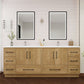 Arezzo 84" Double Sink Freestanding Bathroom Vanity