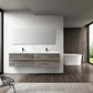 Amber 72“ Double Sink Floating Bathroom Vanity