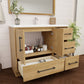 Arezzo 42" Single Sink Freestanding Bathroom Vanity (Right Side Drawers)