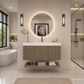 Karina 48" Fluted Floating Bathroom Vanity with Integrated Sink