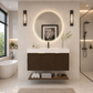 Karina 42" Fluted Floating Bathroom Vanity with Integrated Sink