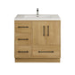 Arezzo 36" Single Sink Freestanding Bathroom Vanity (Left Side Drawers)