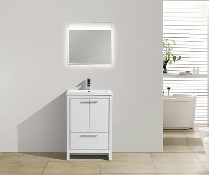 Lucia 24" Classic Freestanding Bathroom Vanity