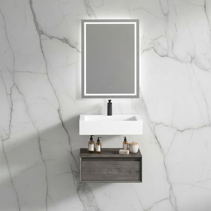 Madeno 24" Modern Floating Bathroom Vanity