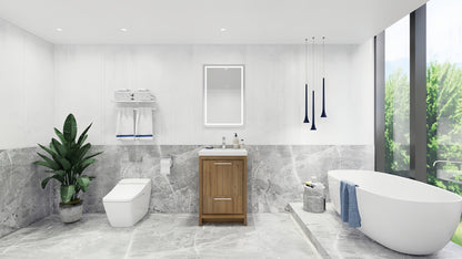 Lucia 24" Classic Freestanding Bathroom Vanity