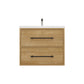 Arezzo 24" Solid Wood Floating Bathroom Vanity