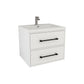 Arezzo 24" Solid Wood Floating Bathroom Vanity