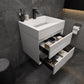 Halo 24” Single Sink Floating Bathroom Vanity