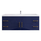 Aqua 60“ Single Sink Floating Bathroom Vanity (Center Sink )