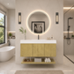 Karina 48" Fluted Floating Bathroom Vanity with Integrated Sink