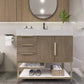 Boreal 36" Freestanding Bathroom Vanity (Left Drawers)