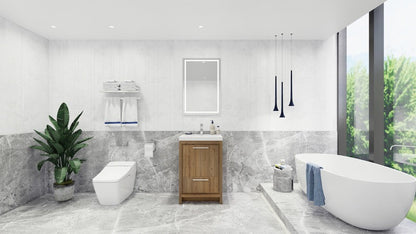 Lucia 24" Classic Freestanding Bathroom Vanity