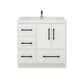 Arezzo 36" Single Sink Freestanding Bathroom Vanity (Left Side Drawers)