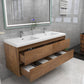 Erba 48" Double Sink Floating Bathroom Vanity