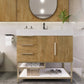 Boreal 36" Freestanding Bathroom Vanity (Left Drawers)