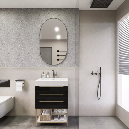 Boreal 24" Freestanding Bathroom Vanity | Compact & Stylish