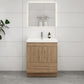 Aqua 30" Single Sink Freestanding Bathroom Vanity