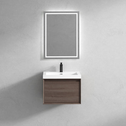 Nordic 24” Single Sink Floating Bathroom Vanity
