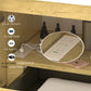 Karina 48" Fluted Floating Bathroom Vanity with Integrated Sink