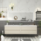 Elysia 84" Double Sink Floating Bathroom Vanity