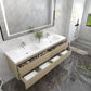 Amber 72“ Double Sink Floating Bathroom Vanity