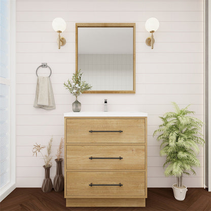 Arezzo 30" Single Sink Freestanding Bathroom Vanity